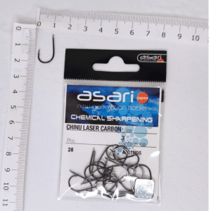 ANZUELOS ASARI CHINU LASER CARBON